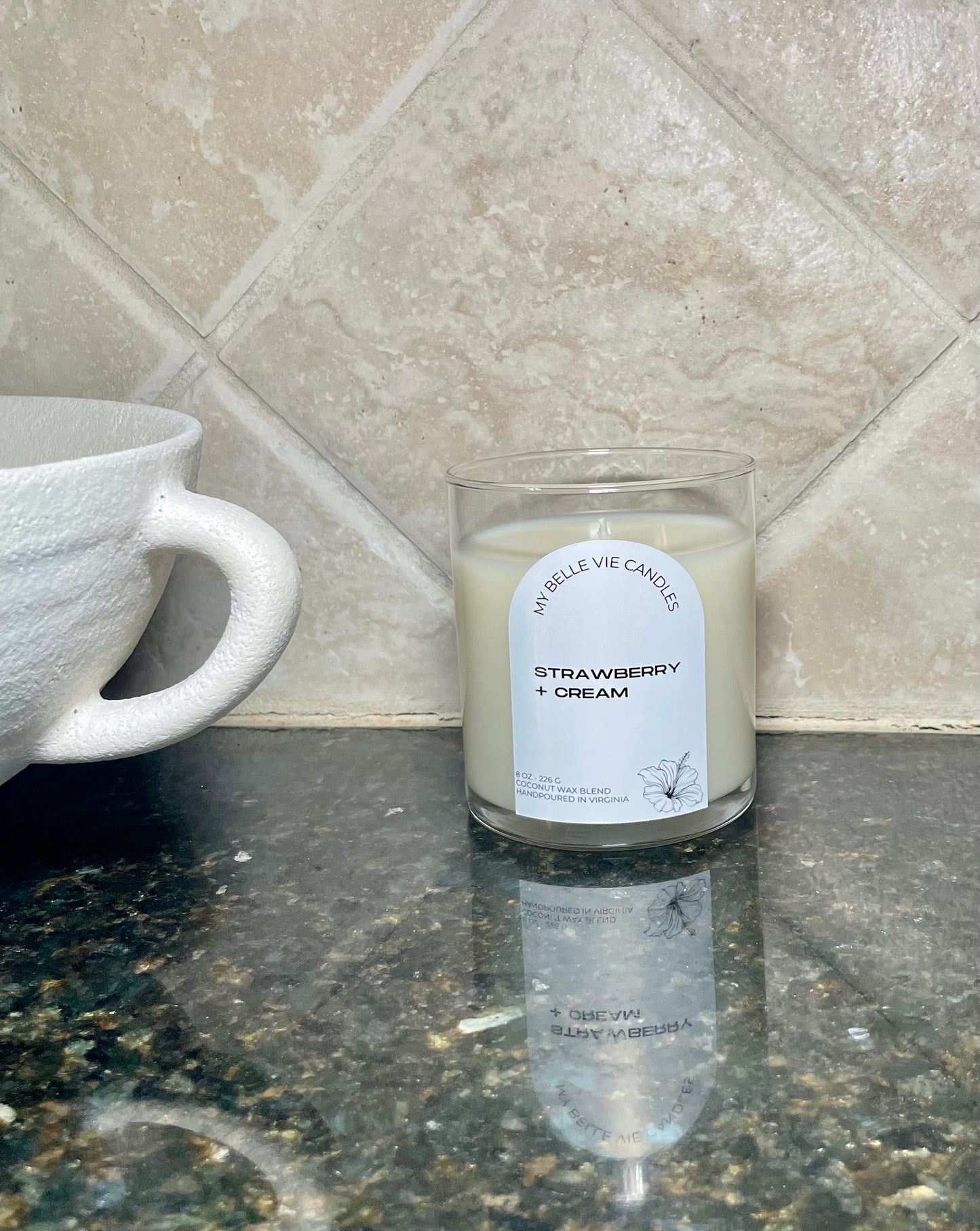 Strawberry and Cream Candle