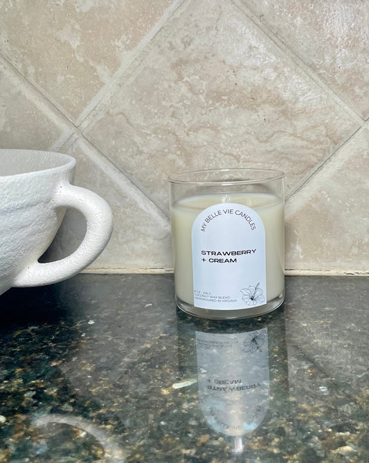 Strawberry and Cream Candle
